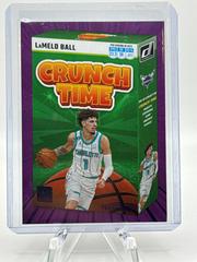 LaMelo Ball [Purple] #5 Basketball Cards 2023 Panini Donruss Crunch Time Prices