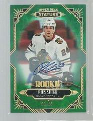 Pius Suter [Green Autograph] Hockey Cards 2020 Upper Deck Stature Prices