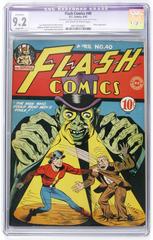 Flash Comics #40 (1943) Comic Books Flash Comics Prices