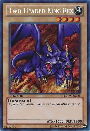 Two-Headed King Rex [1st Edition] LCYW-EN158 YuGiOh Legendary Collection 3: Yugi's World Mega Pack