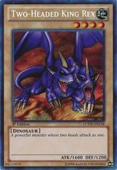 Two-Headed King Rex [1st Edition] LCYW-EN158 YuGiOh Legendary Collection 3: Yugi's World Mega Pack Prices