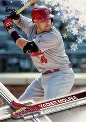 Yadier Molina #131 Baseball Cards 2017 Topps Holiday Prices
