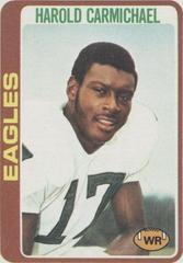 Harold Carmichael #379 Football Cards 1978 Topps Prices