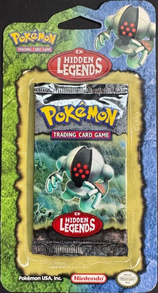 Blister Pack Pokemon Hidden Legends