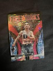 Max Holloway [Pink Pulsar] #8 Ufc Cards 2022 Panini Prizm UFC Fireworks Prices
