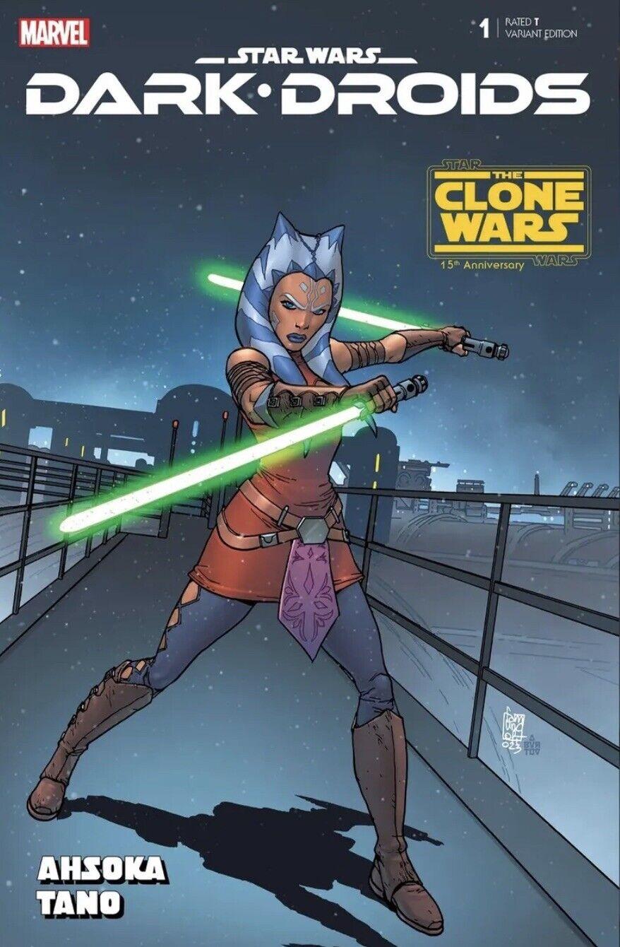 Star Wars: Dark Droids [Ahsoka 2nd Print] #1 (2023) Comic Books Star Wars: Dark Droids