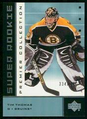 Tim Thomas Hockey Cards 2002 Upper Deck Premier Collection Prices