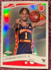 Dereck Lively II Basketball Cards 2022 Topps Chrome McDonald's All-American 2006 Prices