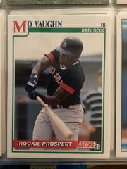 Mo Vaughn #750 Baseball Cards 1991 Score Prices