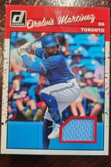 Orelvis Martinez Baseball Cards 2023 Panini Donruss Retro 1990 Materials Prices