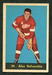 Alex Delvecchio #36 Hockey Cards 1960 Parkhurst Prices