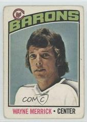 Wayne Merrick #18 Hockey Cards 1976 O-Pee-Chee Prices