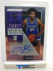 Marvin Bagley III [Ball Low Autograph Playoff] Basketball Cards 2018 Panini Contenders Prices