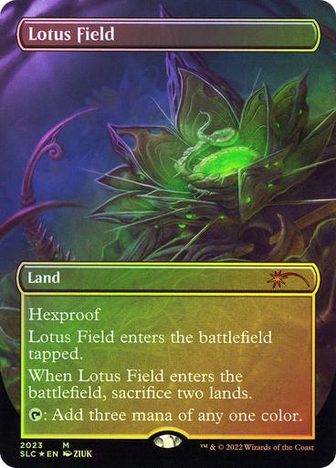 Lotus Field [Foil] #2023 Magic Secret Lair 30th Anniversary