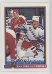 Rangers vs. Capitals #409 Hockey Cards 1991 Bowman Prices