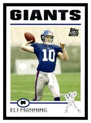 Eli Manning #350 Football Cards 2004 Topps Prices