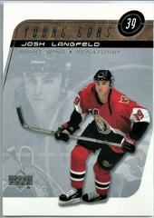 Josh Langfeld #217 Hockey Cards 2002 Upper Deck Prices
