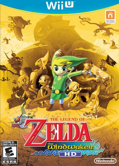 Zelda Wind Waker HD Cover Art