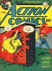 Action Comics #47 (1942) Comic Books Action Comics Prices