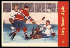 Curry Scores Again Hockey Cards 1955 Parkhurst Prices