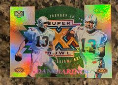 Dan Marino [Super Bowl XXX Die Cut Interactive] Football Cards 1996 Classic NFL Experience Prices