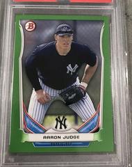 Aaron Judge [Green] #TP-39 Baseball Cards 2014 Bowman Draft Picks Top Prospects Prices