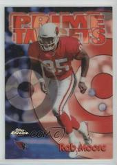 Rob Moore [Refractor] #12 Football Cards 1998 Topps Chrome Season's Best Prices