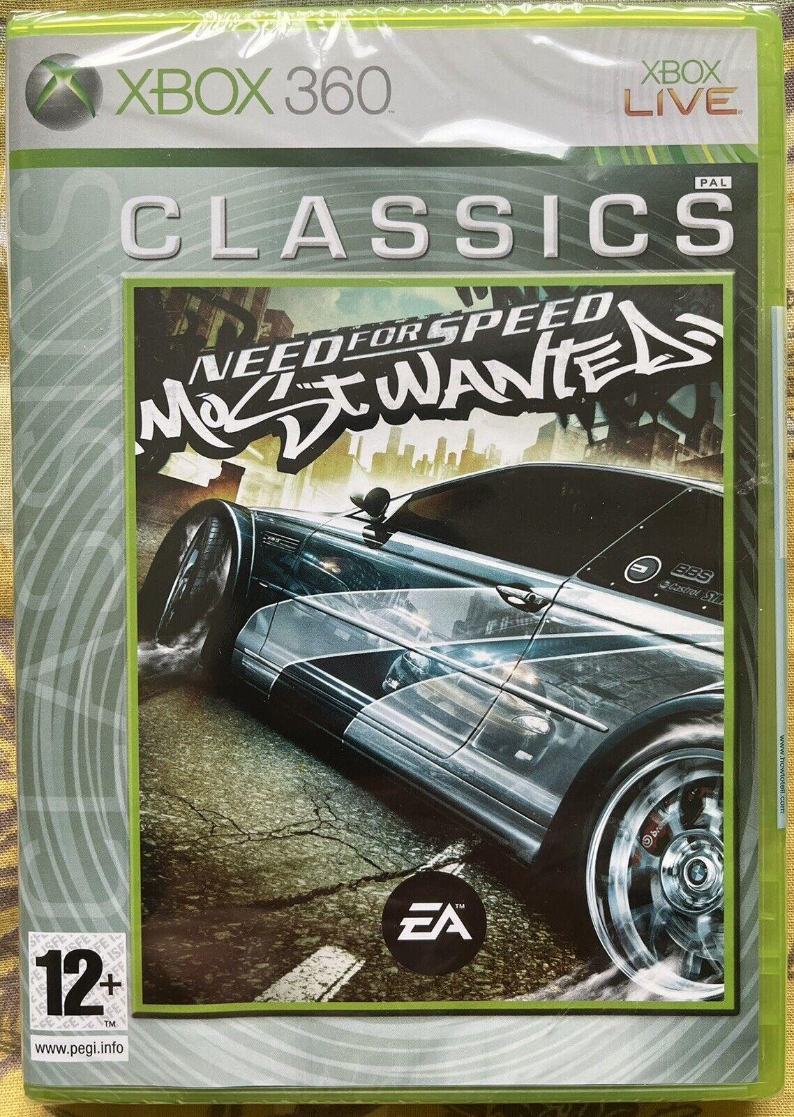 Need For Speed: Most Wanted [Classics] PAL Xbox 360