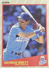 George Brett #5 Baseball Cards 1989 Fleer Superstars Prices