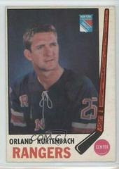Orland Kurtenbach #188 Hockey Cards 1969 O-Pee-Chee Prices