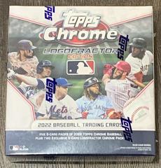 Mega Box Baseball Cards 2022 Topps Chrome Logofractor Prices
