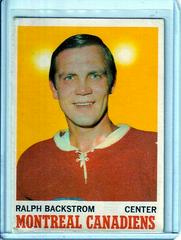 Ralph Backstrom Hockey Cards 1970 O-Pee-Chee Prices