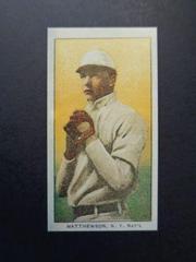 Christy Matthewson [Mathewson] Baseball Cards 1909 E95 Philadelphia Caramel Prices