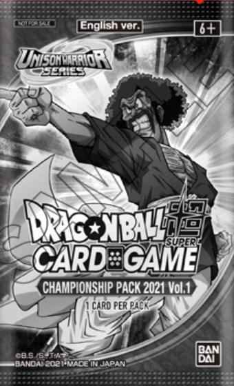 Championship Pack 2021 Vol. 1  Dragon Ball Fusion World Promos