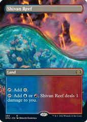 Shivan Reef [Borderless Foil] #380 Magic Dominaria United Prices