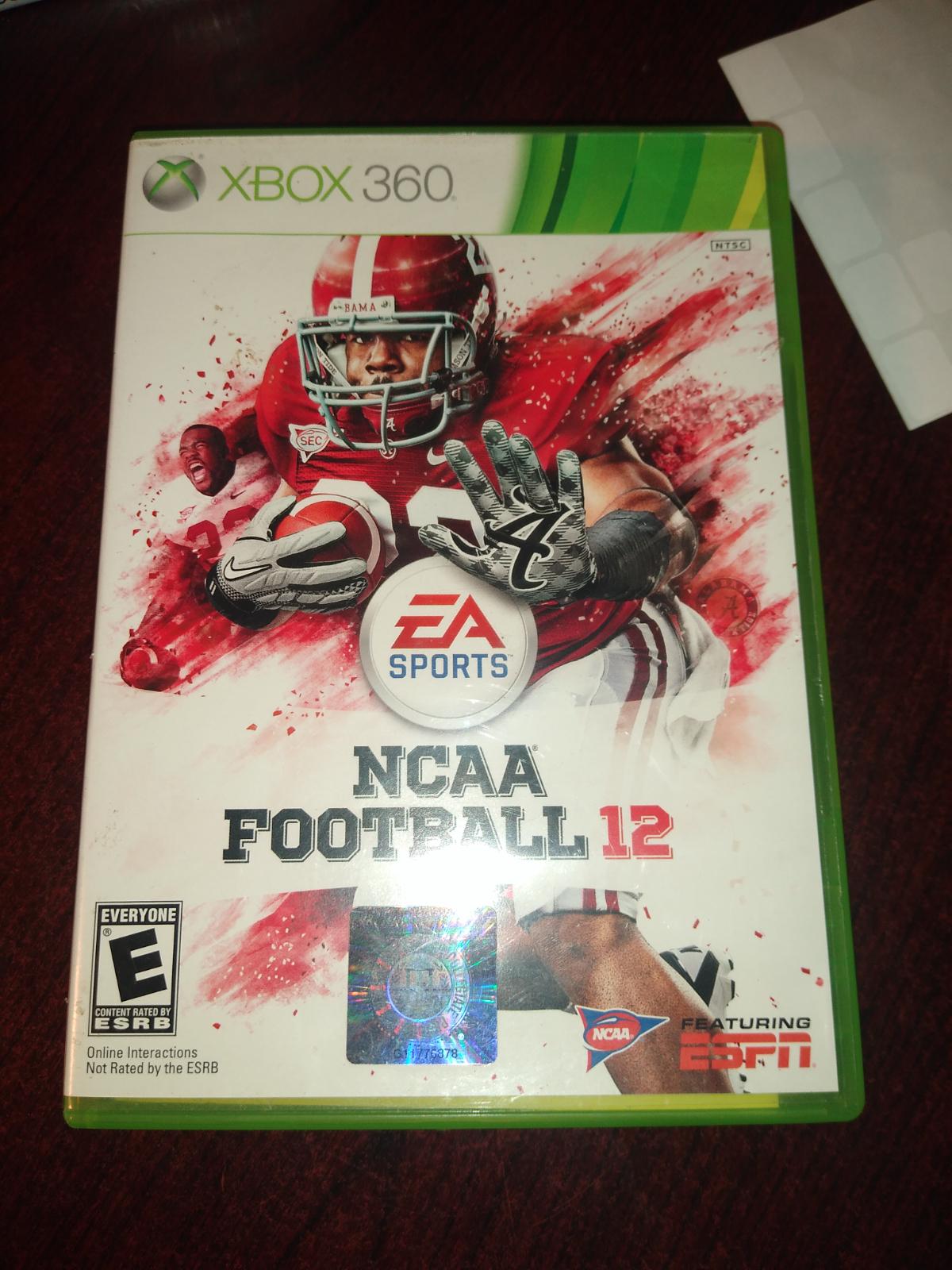 NCAA Football 12 | Item, Box, and Manual | Xbox 360