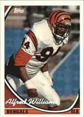 Alfred Williams [Special Effects] #428 Football Cards 1994 Topps Prices