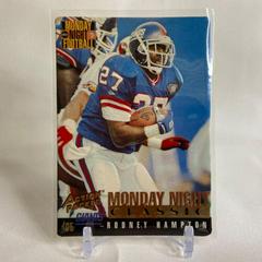 Rodney Hampton #126 Football Cards 1995 Action Packed Monday Night Football Prices