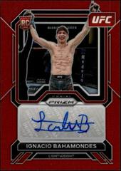 Ignacio Bahamondes  [Red] #SA-IBH Ufc Cards 2023 Panini Prizm UFC Superstar Autographs Prices