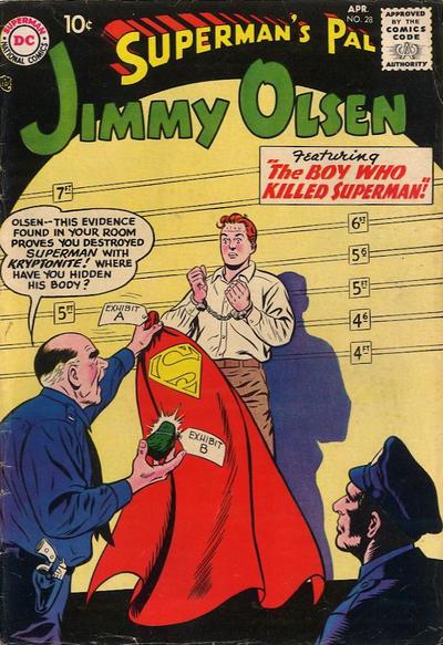 Superman's Pal, Jimmy Olsen #28 (1958) Comic Books Superman's Pal Jimmy Olsen