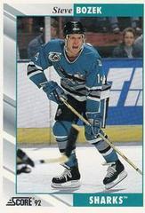 Steve Bozek #37 Hockey Cards 1992 Score Prices