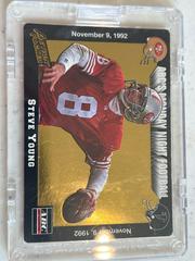 Steve Young #MN2 Football Cards 1993 Action Packed Monday Night Football 24K Gold Prices