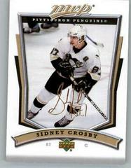 Sidney Crosby Hockey Cards 2007 Upper Deck MVP Prices