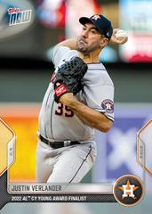 Justin Verlander #OS-12 Baseball Cards 2022 Topps Now Off Season Prices