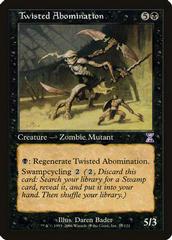 Twisted Abomination [Foil] Magic Time Spiral Timeshifted Prices