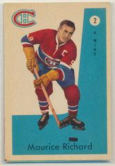 Maurice Richard #2 Hockey Cards 1959 Parkhurst Prices