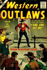 Western Outlaws #21 (1957) Comic Books Western Outlaws Prices