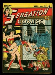 Sensation Comics #33 (1944) Comic Books Sensation Comics Prices