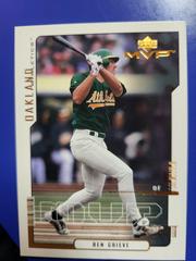 Ben Grieve Baseball Cards 2000 Upper Deck MVP Prices