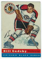 Bill Gadsby Hockey Cards 1954 Topps Prices